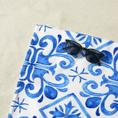 Bridesmaïde cadeaus van de bruidsfeesten citroenbl strandlaken (In situ)