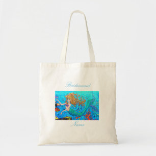 Bridesmaïde roodkopzeemeervis tote bag