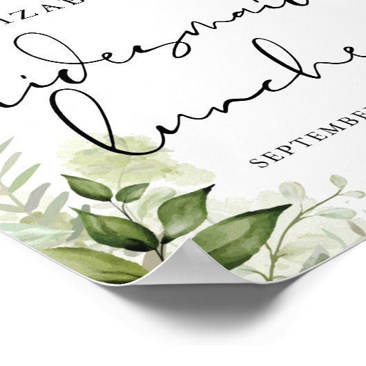 Bridesmaids de la verdure Affiche de bienvenue de  (Coin)