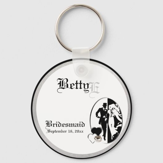  Bridesmaids keepomwille Sleutelhanger (Voorkant)