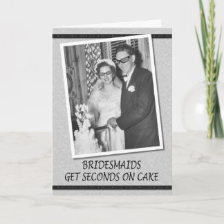 Bridesmaids krijgen seconden op Cake