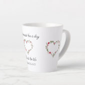 Bridesmaid's Latte cup Mok (Rechterhoek)