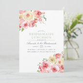 Bridesmaids Luncheon Waterverf Kaart (Staand voorkant)