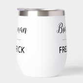 Bridesman Black Handwriting Script Mariage (Droite)