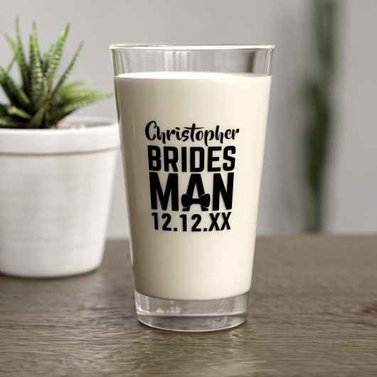 Bridesman Glass Tumbler