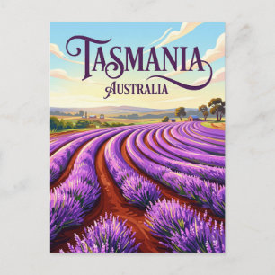 Bridestowe Lavender Estate Australië Briefkaart