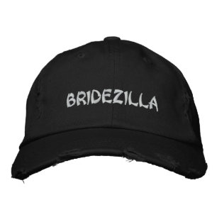 BRIDEZILLA Bride Borduurwerk pet