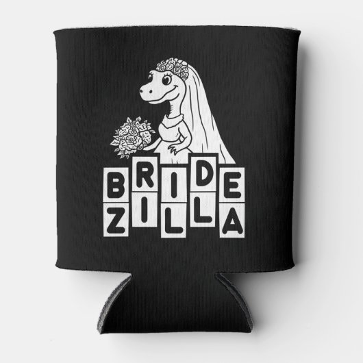  Bridezilla Wedding Bachelorette Blikjeskoeler (Voorkant)