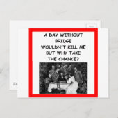 BRIDGE BRIEFKAART (Voorkant / Achterkant)