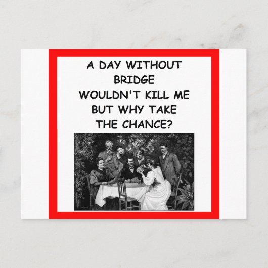 BRIDGE BRIEFKAART (Voorkant)