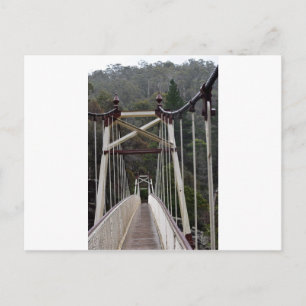 BRIDGE CATARACT GORGE LAUNCESTON TASMANIA BRIEFKAART