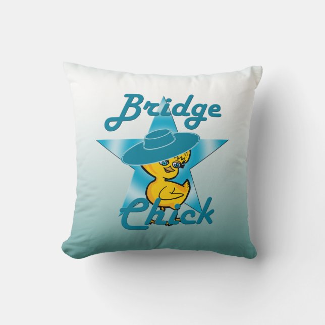 Bridge Chick #7 Kussen (Voorkant)