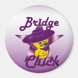 Bridge Chick #9 Magneet