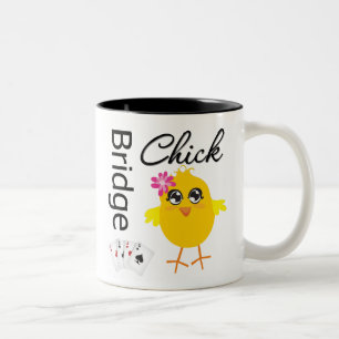 Bridge Chick Tweekleurige Koffiemok