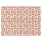 Bridge Club Tablecloth Tafelkleed (Voorkant (Horizontaal))