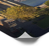 Bridge en Cityscape Poster (Hoek)