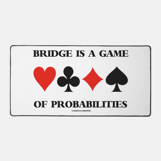 Bridge Est Un Jeu De Probabilités Adapté À La Cart (Recto)
