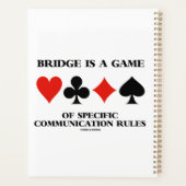 Bridge Est Un Jeu De Règles De Communication Spéci (Dos)