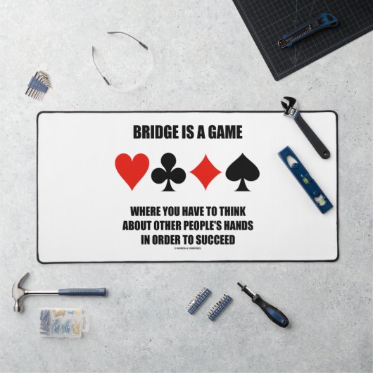 Bridge est un jeu où penser les mains des autres (Poste de travail)