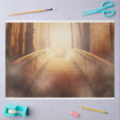 Bridge Fantasy Forest Decoupage Tissue Paper Tissuepapier (Craft)