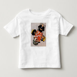 Bridge Game van Norman Rockwell Kinder Shirts