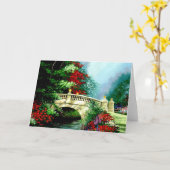 Bridge Greeting en Note Cards Kaart (Gele Bloem)