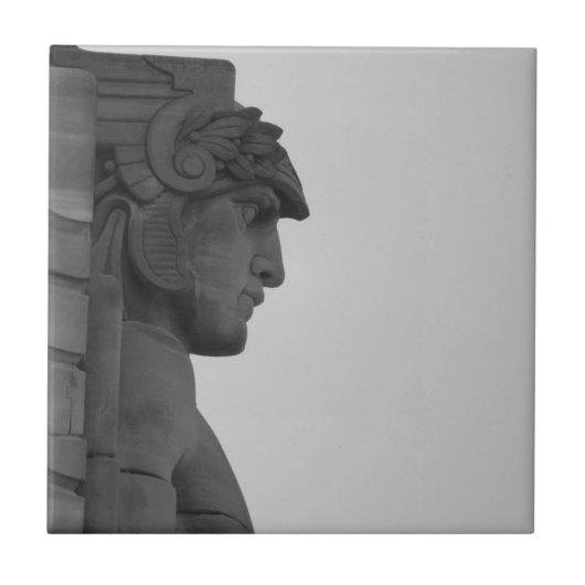 Bridge Guardian (op het oosten) Cleveland OH Tegel Tegeltje (Voorkant)