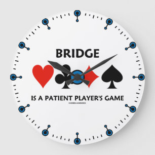 Bridge is een spelletje van een patiënt met vier K Grote Klok