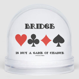 Bridge is geen spelletje voor de keuze van vier ka sneeuwbol