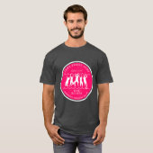 Bridge Jump - Martha's Vineyard Pink T-shirt (Voorkant volledig)