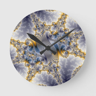 Bridge Network - Mandelbrot Fractal Art Ronde Klok