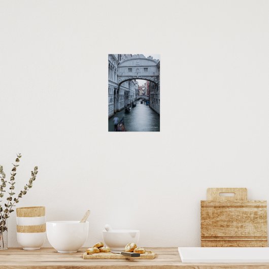 Bridge of Sighs Venice Photo Print (Keuken)