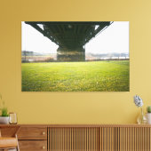 Bridge Over Scioto River Canvas Afdruk (Insitu (Woonkamer))