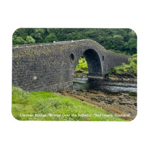 "Bridge Over the Atlantic", Seil Island, Schotland Magneet