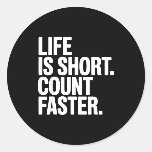 Bridge Player Funny Contract Bridge  Ronde Sticker (Voorkant)