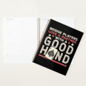 Bridge Player Joke Partner Goede Hand Planner (Display)