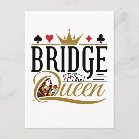 Bridge Queen Briefkaart (Voorkant)