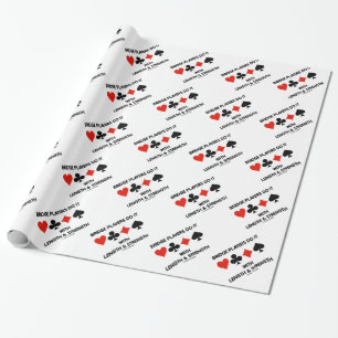 Bridge-spelers doen het met lengte en kracht cadeaupapier