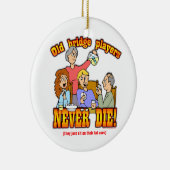 Bridge-spelers Keramisch Ornament (Rechts)