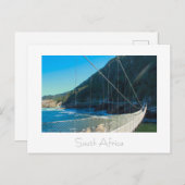 Bridge Tsitsikamma Park South Africa Briefkaart (Voorkant / Achterkant)