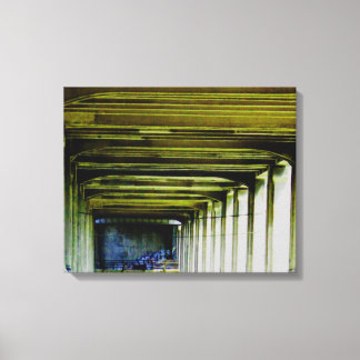 Bridge up close canvas print