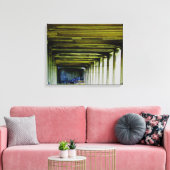 Bridge up close canvas print (Insitu (Woonkamer))