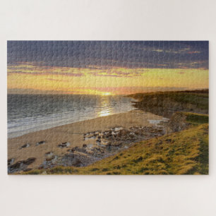 Bridgend Beach Wales Jigsaw Puzzle
