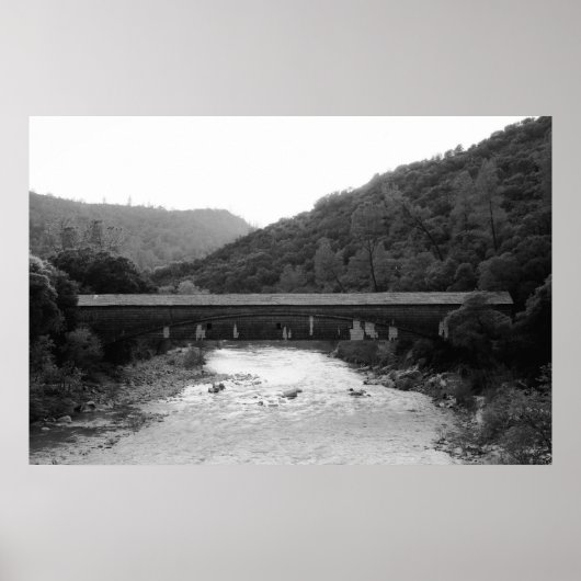 Bridgeport Covered Bridge Poster (Voorkant)