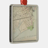 Bridgeport, zuid metalen ornament (Rechts)