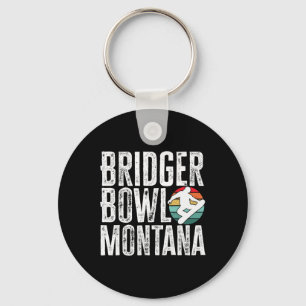 Bridger Bowl Montana Snowboarden Snowboard Snowbo Sleutelhanger