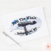 Bridger Bowl walvis Sticker (Envelop)