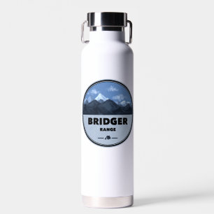 Bridger Range Montana Kamperen Waterfles