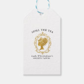 Bridgerton Bruiloftsfeest Cadeaulabel (Voorkant)