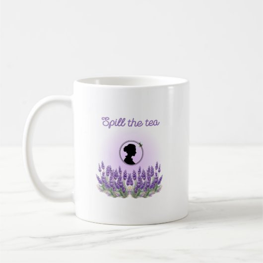 Bridgerton inspired mug (Gauche)